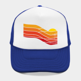 70s Retro Sunset Hat