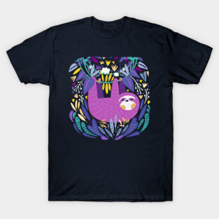 Purple Sloth T-Shirt
