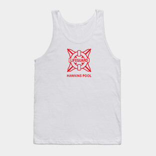 Stranger Things - Hawkins Pool Lifeguard Tank Top