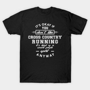 Cross Country Running - Kind of smart people sport T-Shirt
