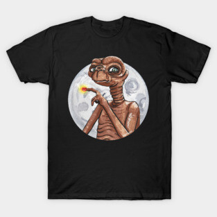 ET and Moon T-Shirt