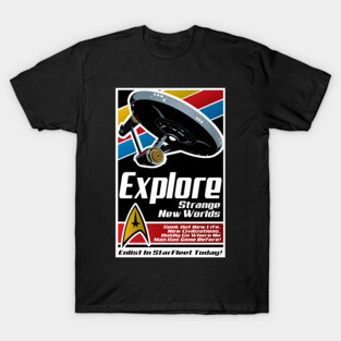 Explore New Worlds T-Shirt