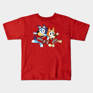 49ers Bluey and Bingo Kids T-Shirt
