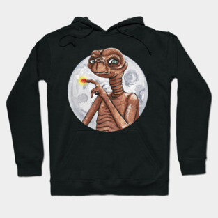 ET and Moon Hoodie