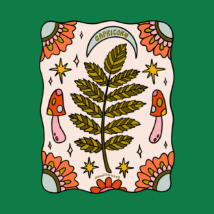 Capricorn Leaf T-Shirt