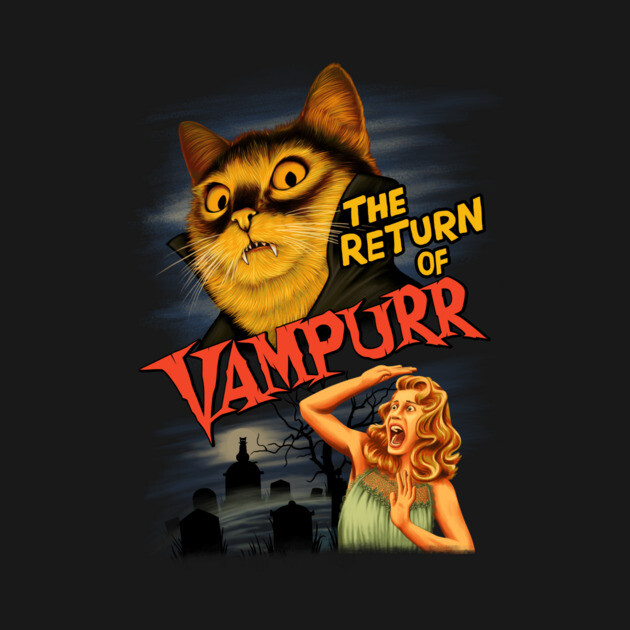 The Return of Vampurr The Halloween Cat by khairulanam87