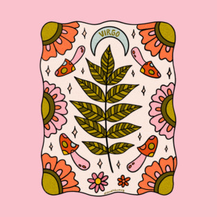 Virgo Leaf T-Shirt