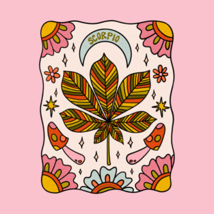 Scorpio Leaf T-Shirt